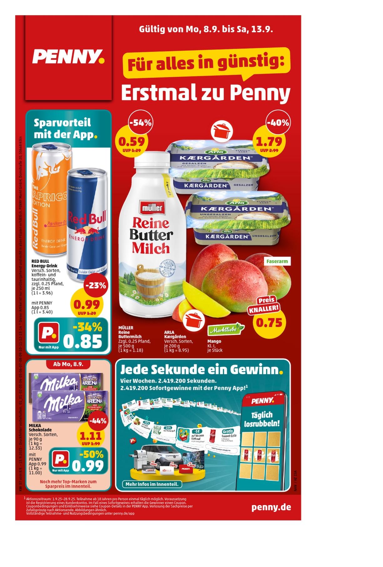 Penny Aktueller Prospekt ab Montag Seite 1