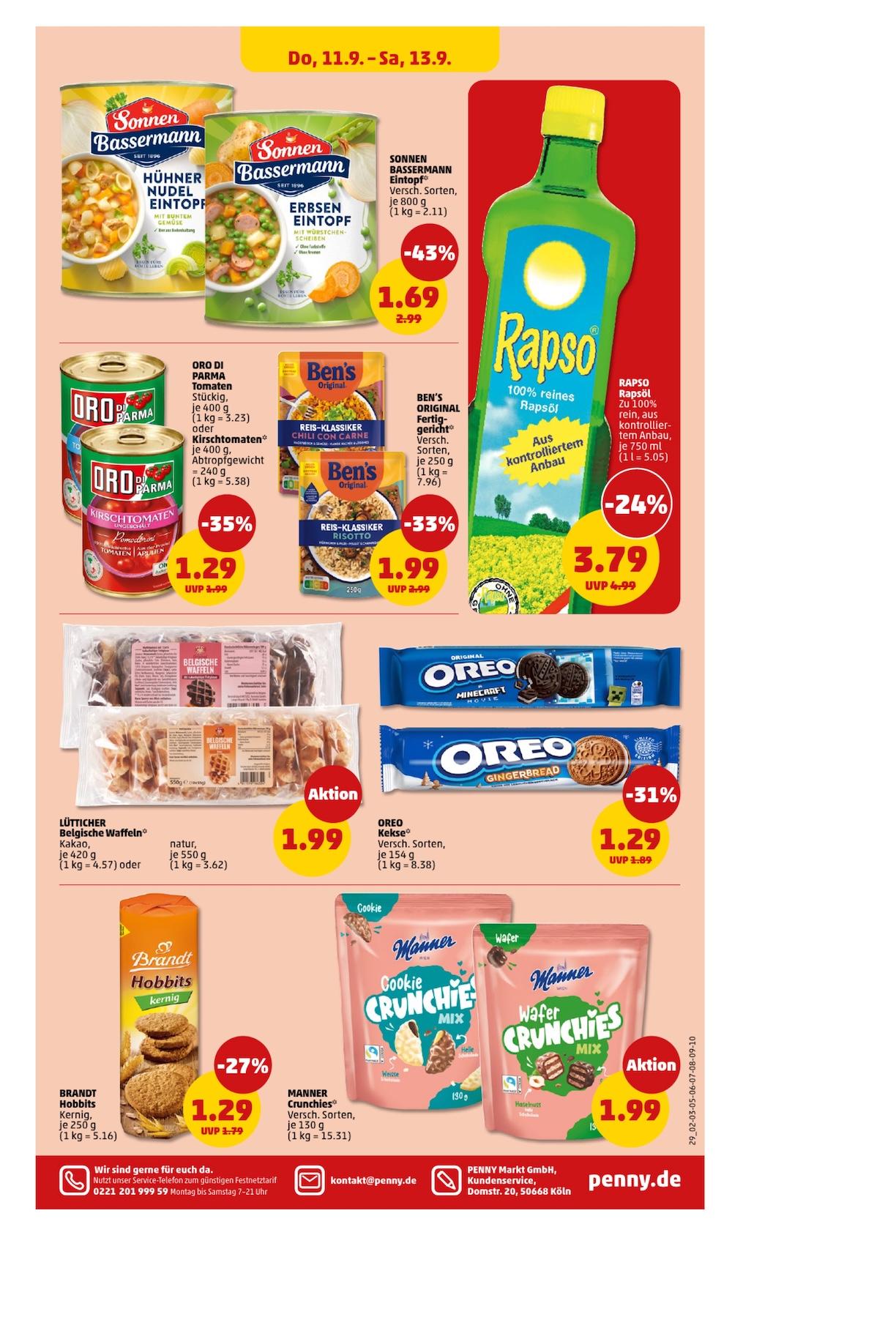 Penny Aktueller Prospekt ab Montag Seite 29