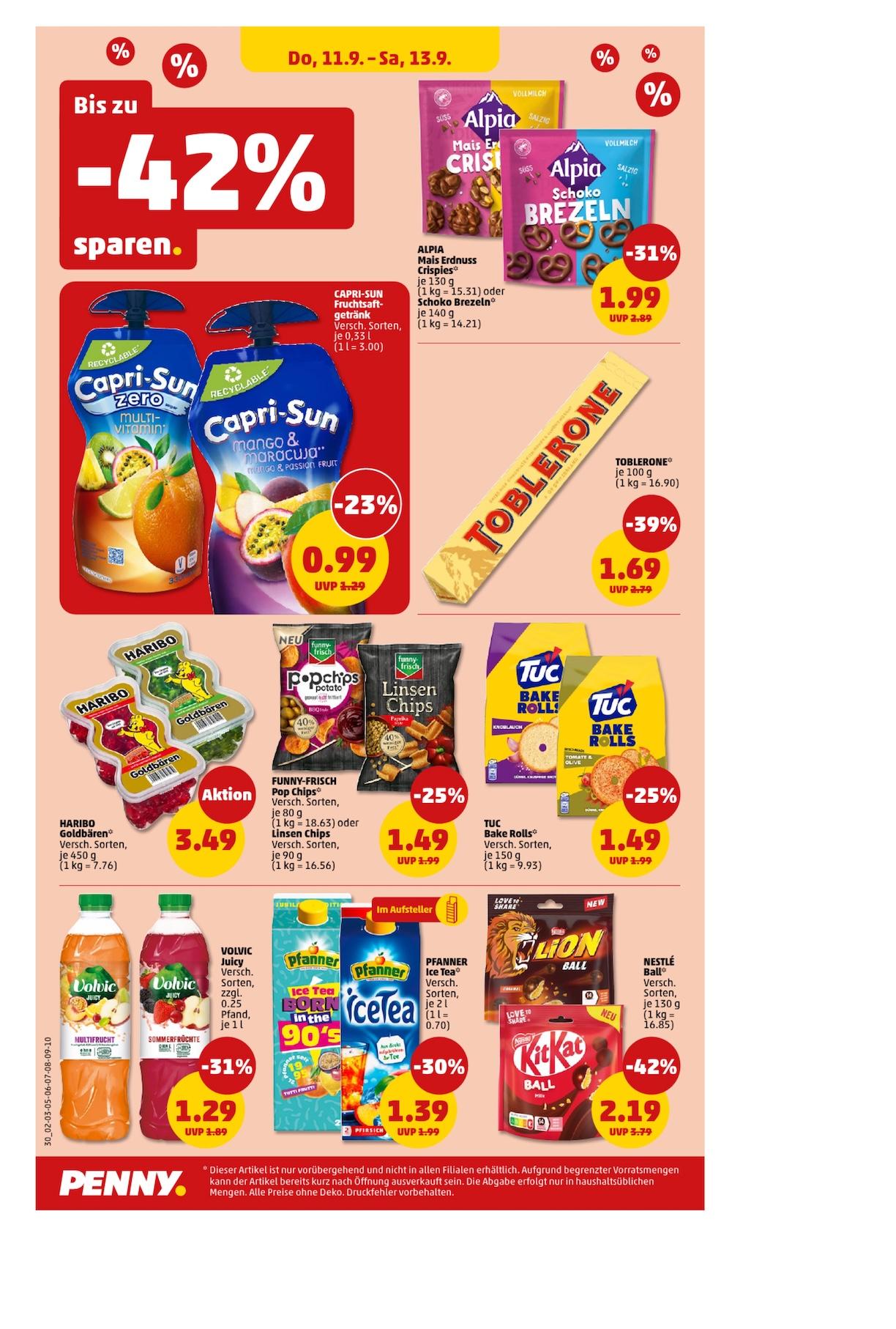 Penny Aktueller Prospekt ab Montag Seite 30