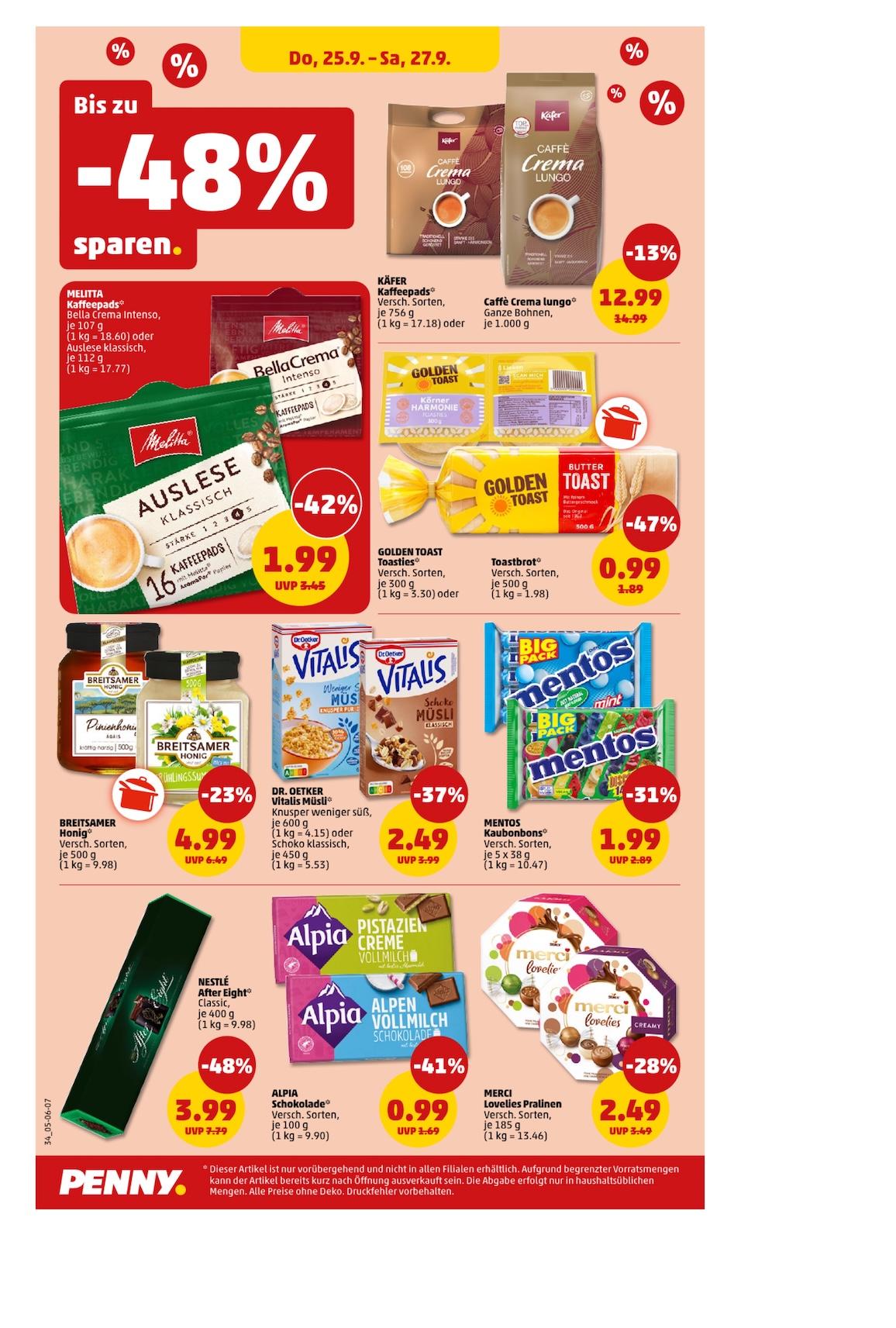 Penny Aktueller Prospekt ab Montag Seite 36