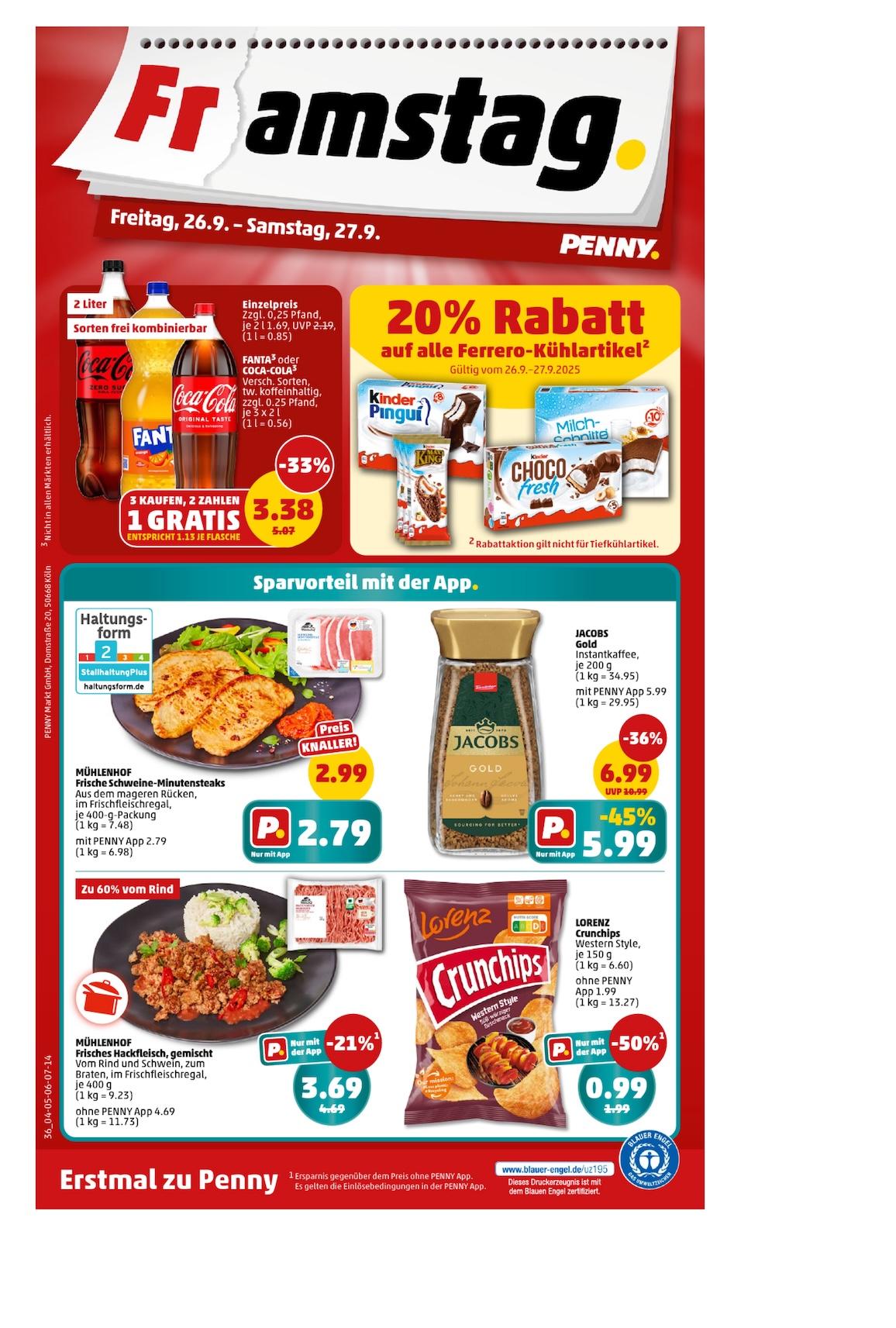 Penny Aktueller Prospekt ab Montag Seite 38