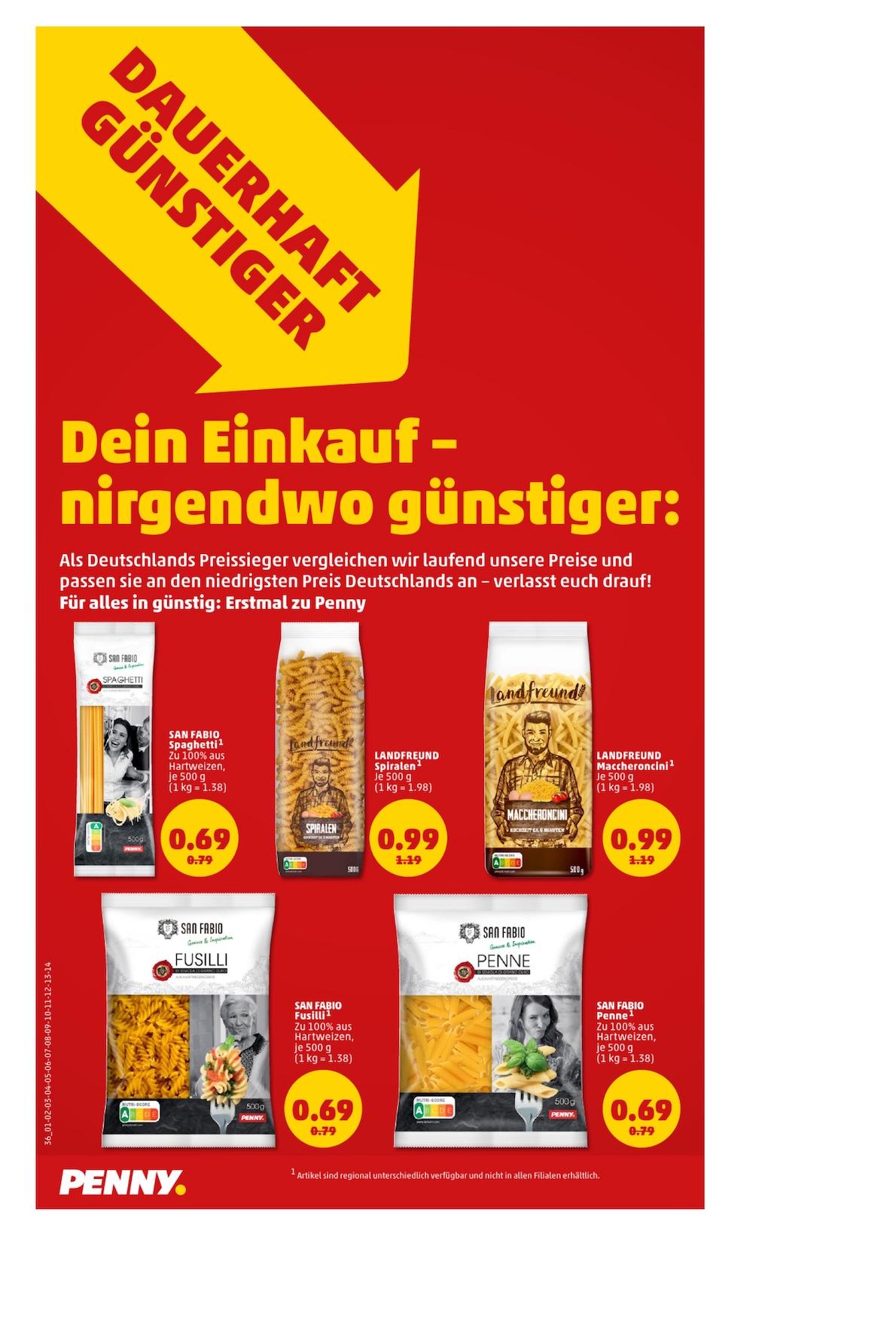 Penny Aktueller Prospekt ab Montag Seite 2