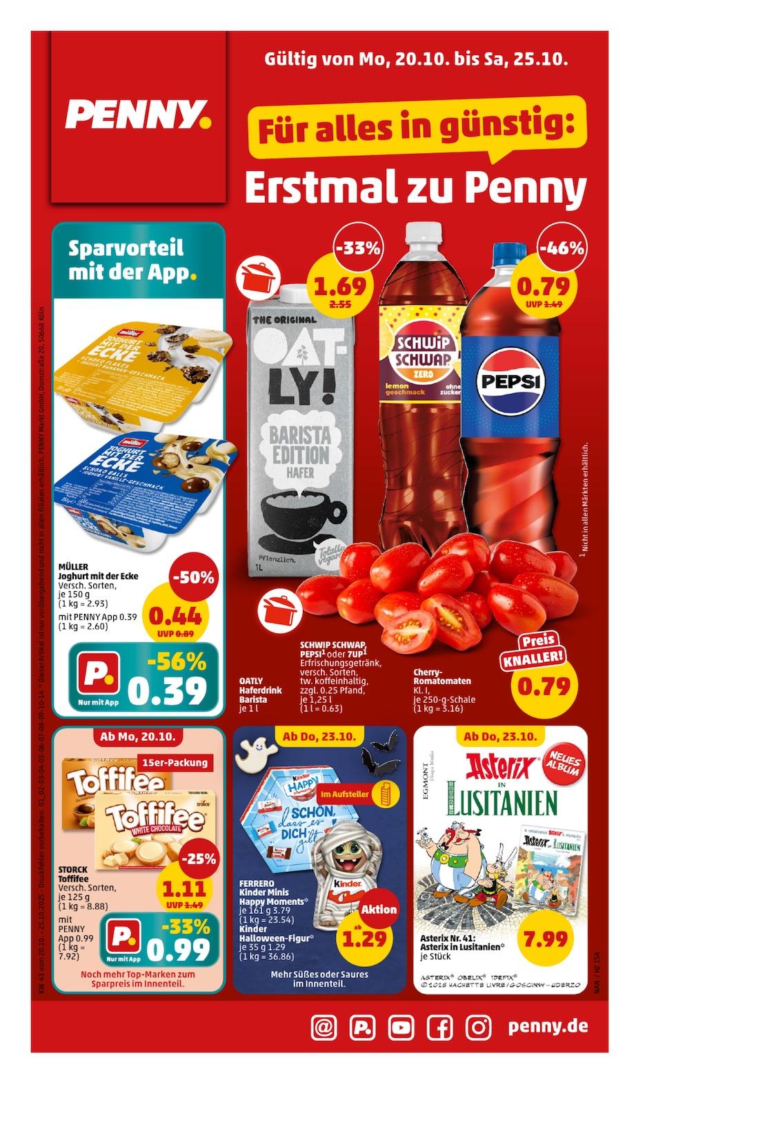 Penny Aktueller Prospekt ab Montag Seite 1