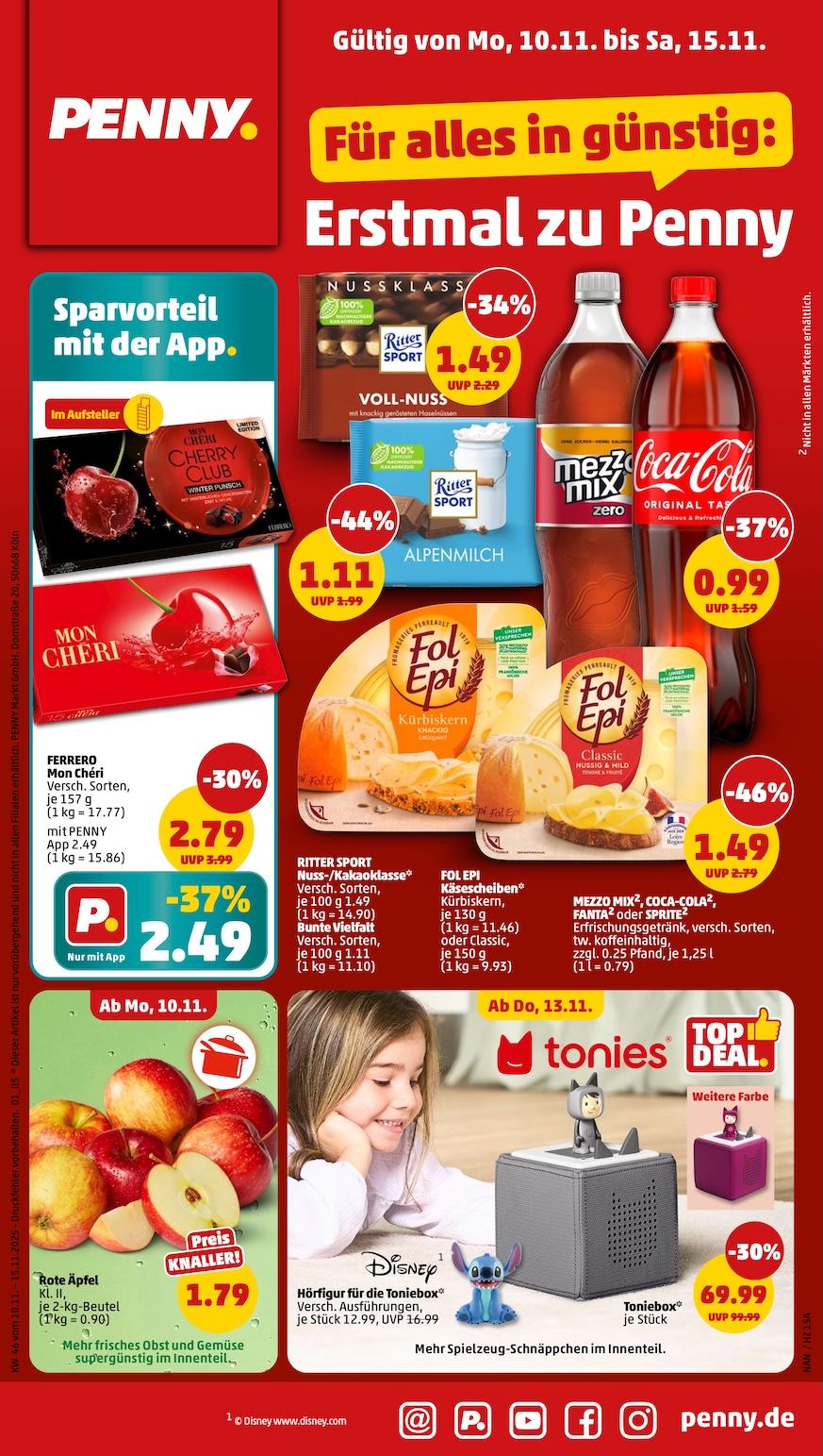Penny Aktueller Prospekt ab Montag Seite 1