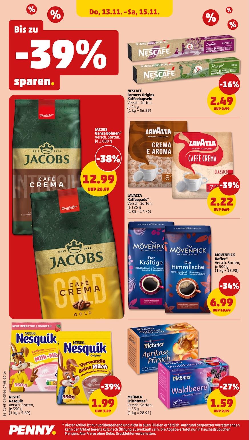 Penny Aktueller Prospekt ab Montag Seite 36