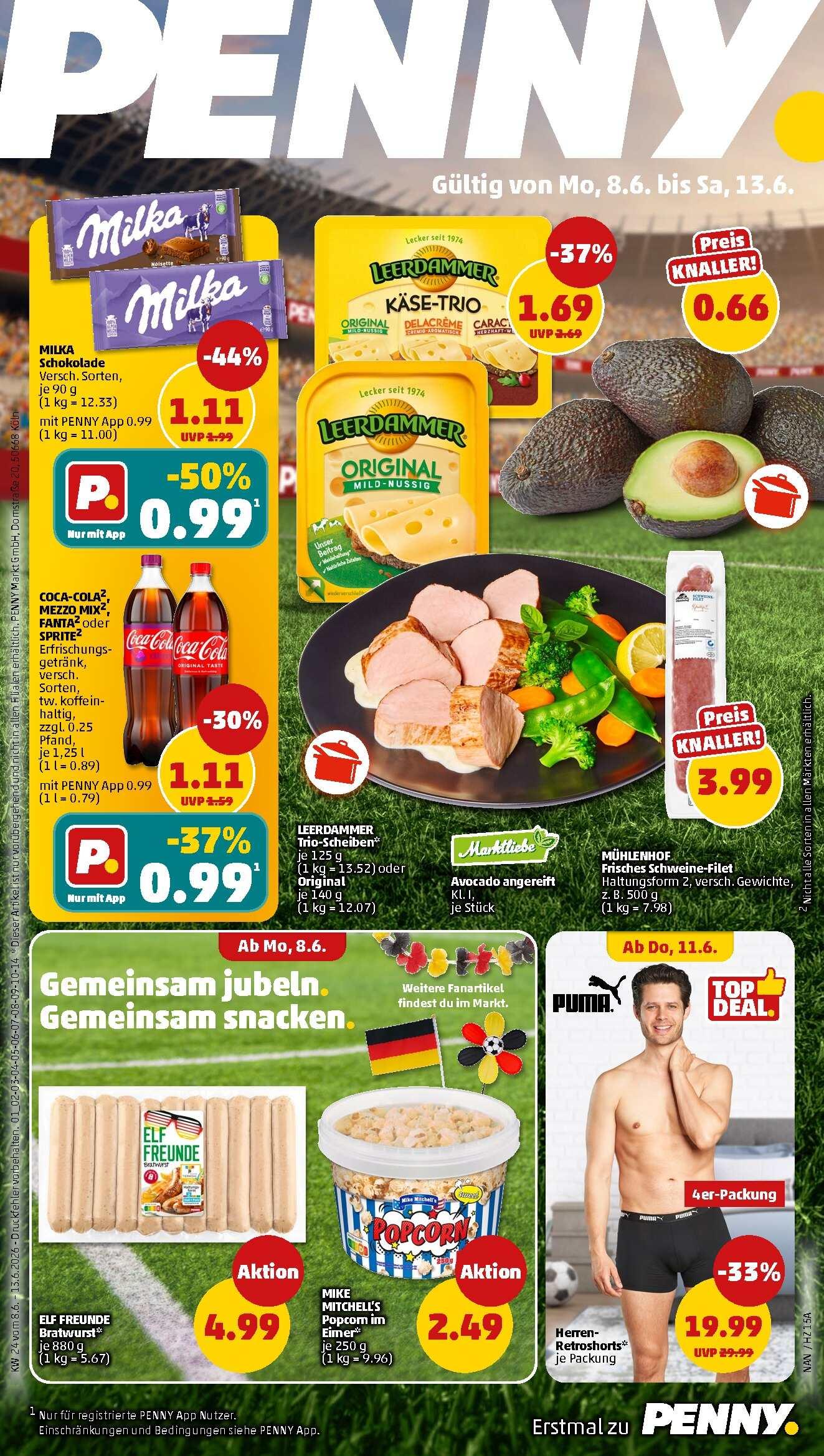 Penny Aktueller Prospekt ab Montag Seite 1