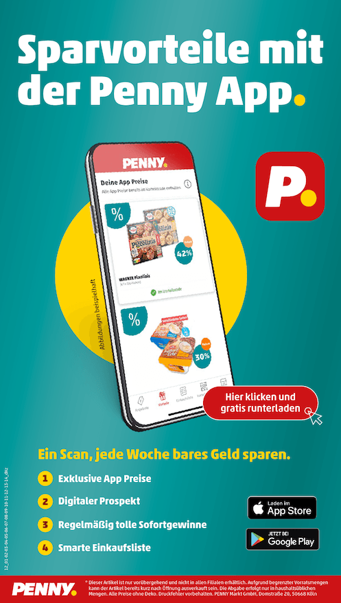 Penny Aktueller Prospekt ab Montag Seite 12
