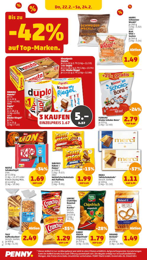 Penny Aktueller Prospekt ab Montag Seite 30