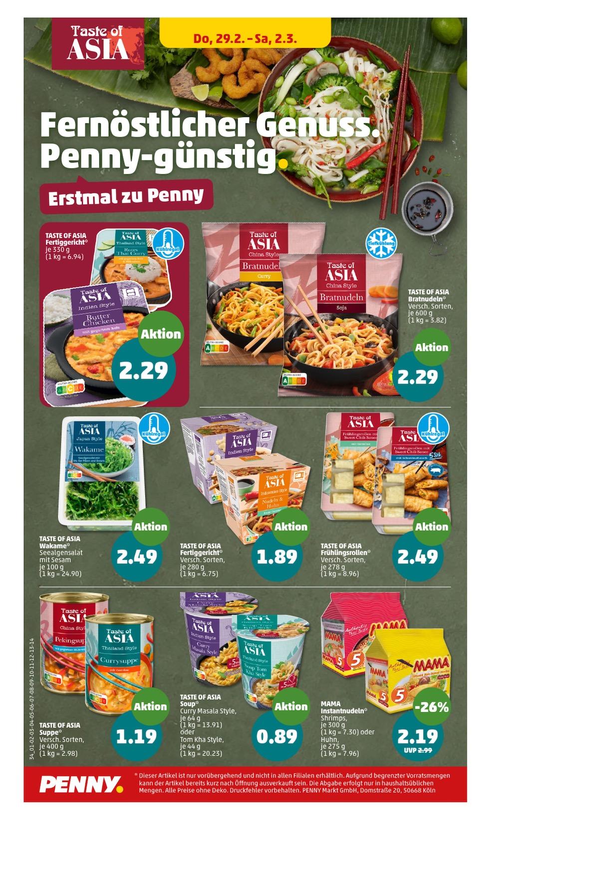 Penny Aktueller Prospekt ab Montag Seite 34