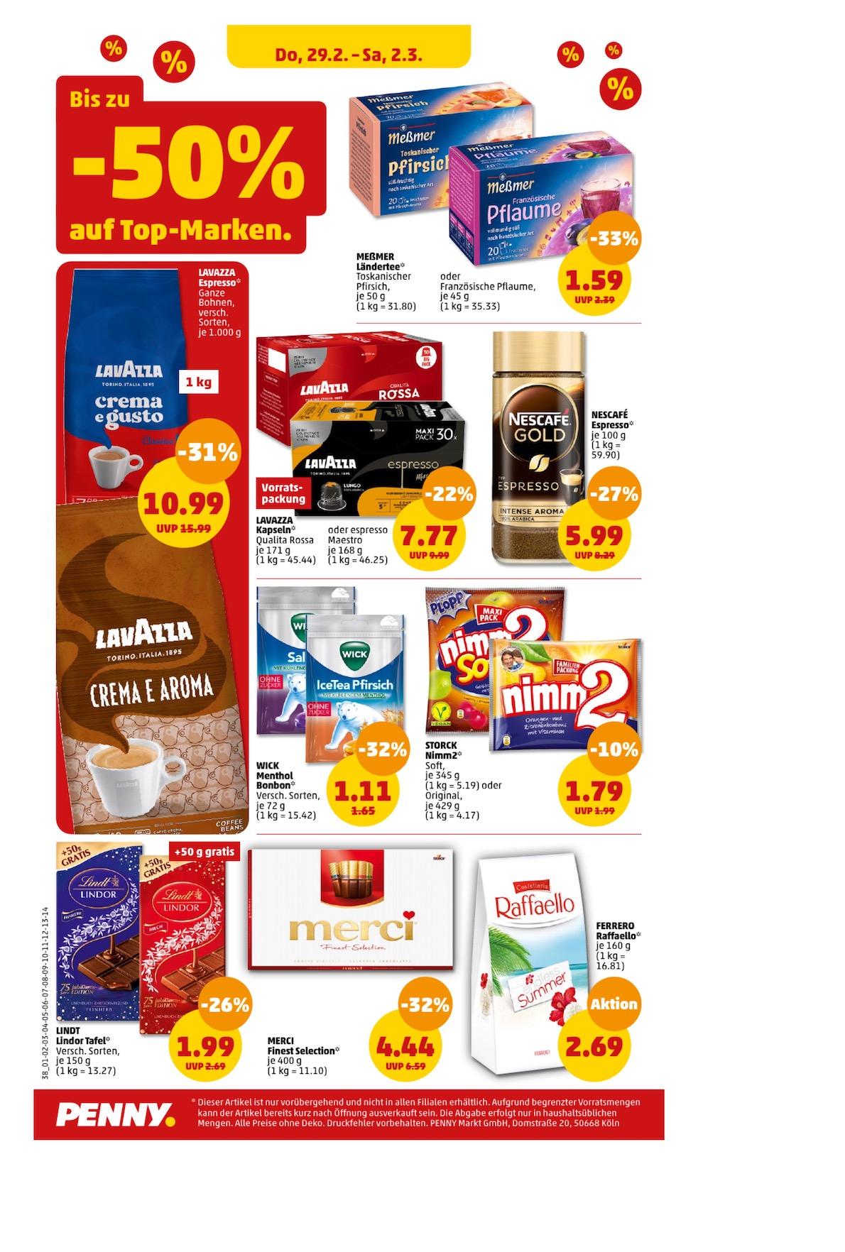 Penny Aktueller Prospekt ab Montag Seite 38