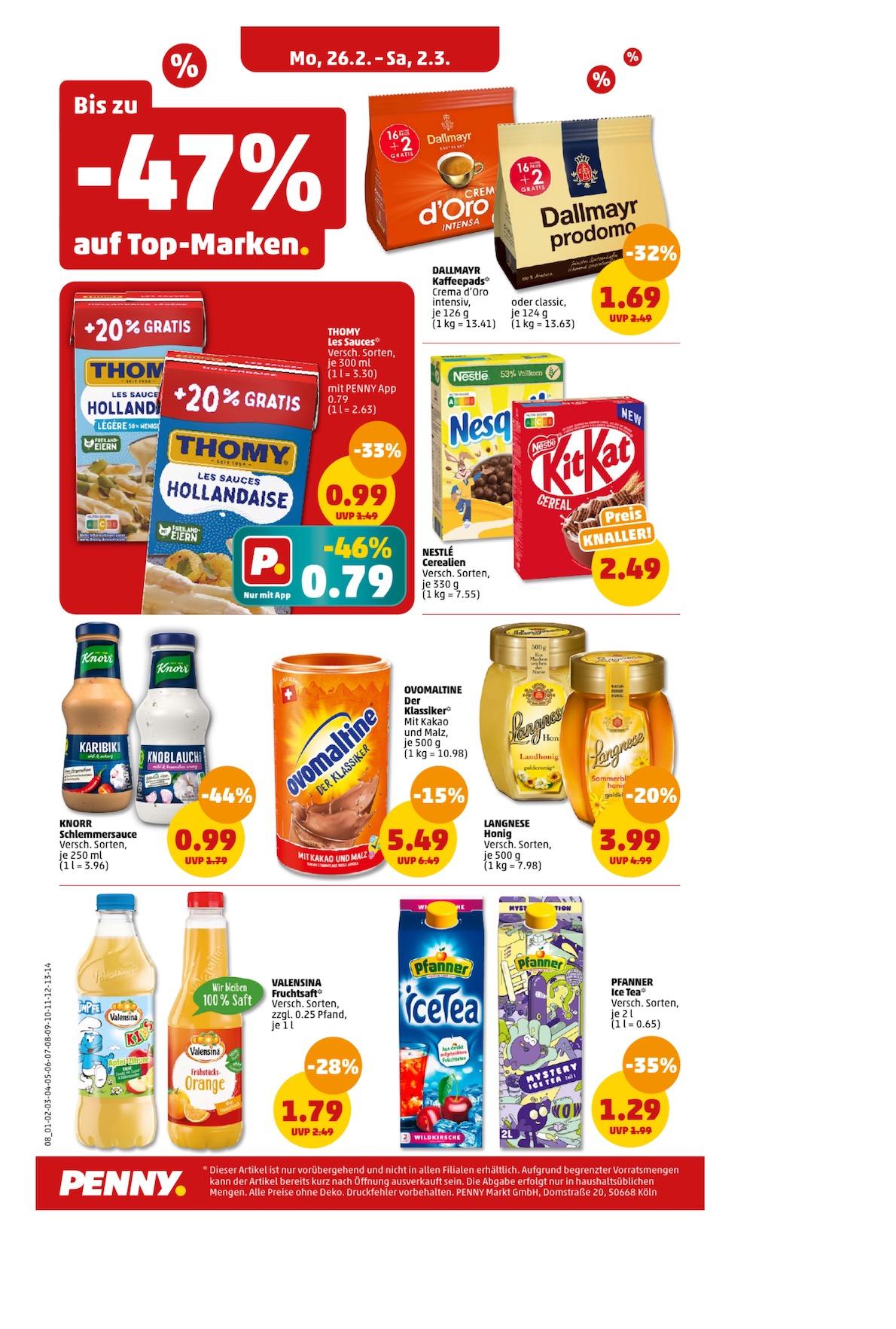 Penny Aktueller Prospekt ab Montag Seite 8