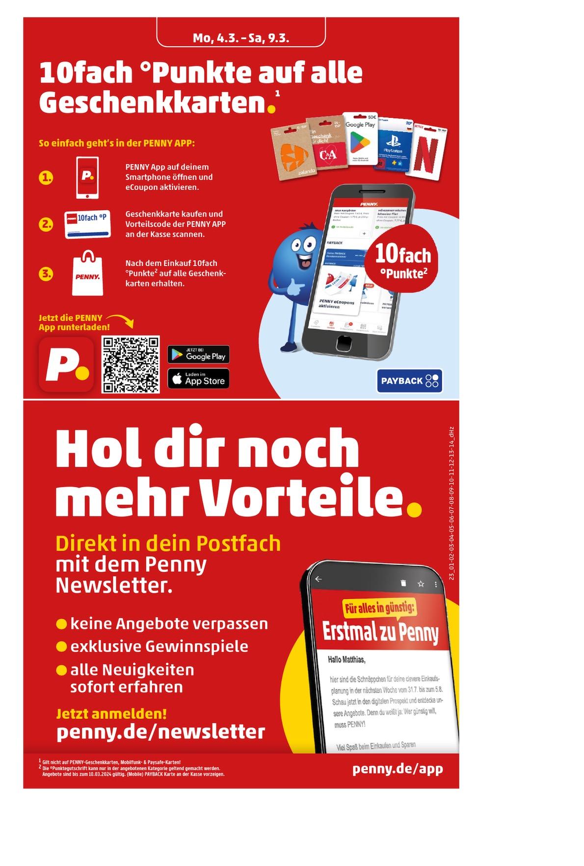 Penny Aktueller Prospekt ab Montag Seite 23