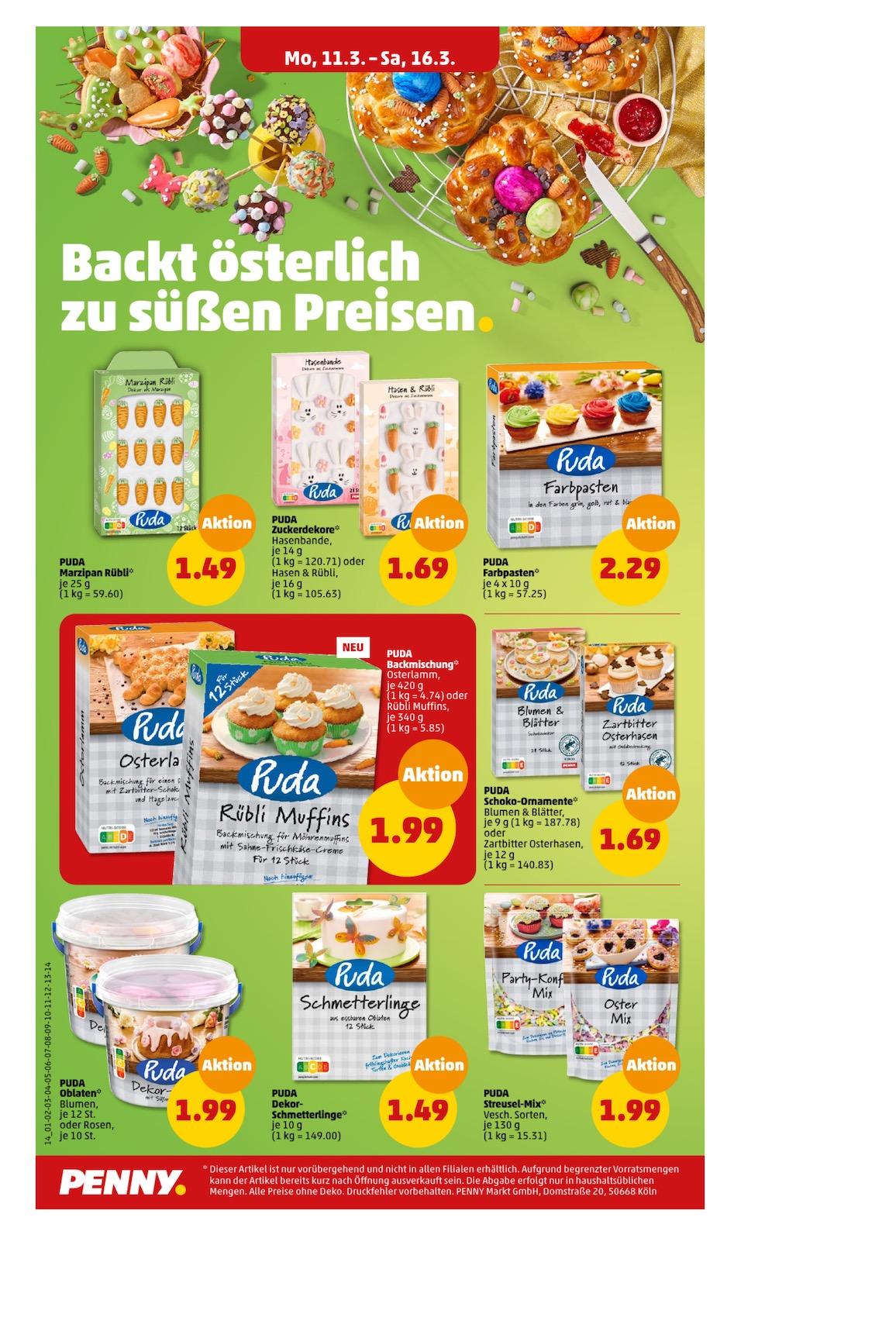 Penny Aktueller Prospekt ab Montag Seite 14