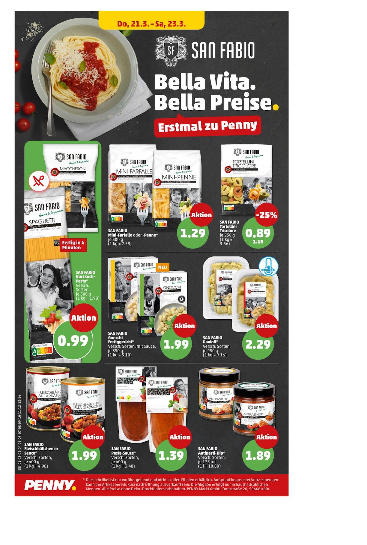 Penny Aktueller Prospekt ab Montag Seite 38