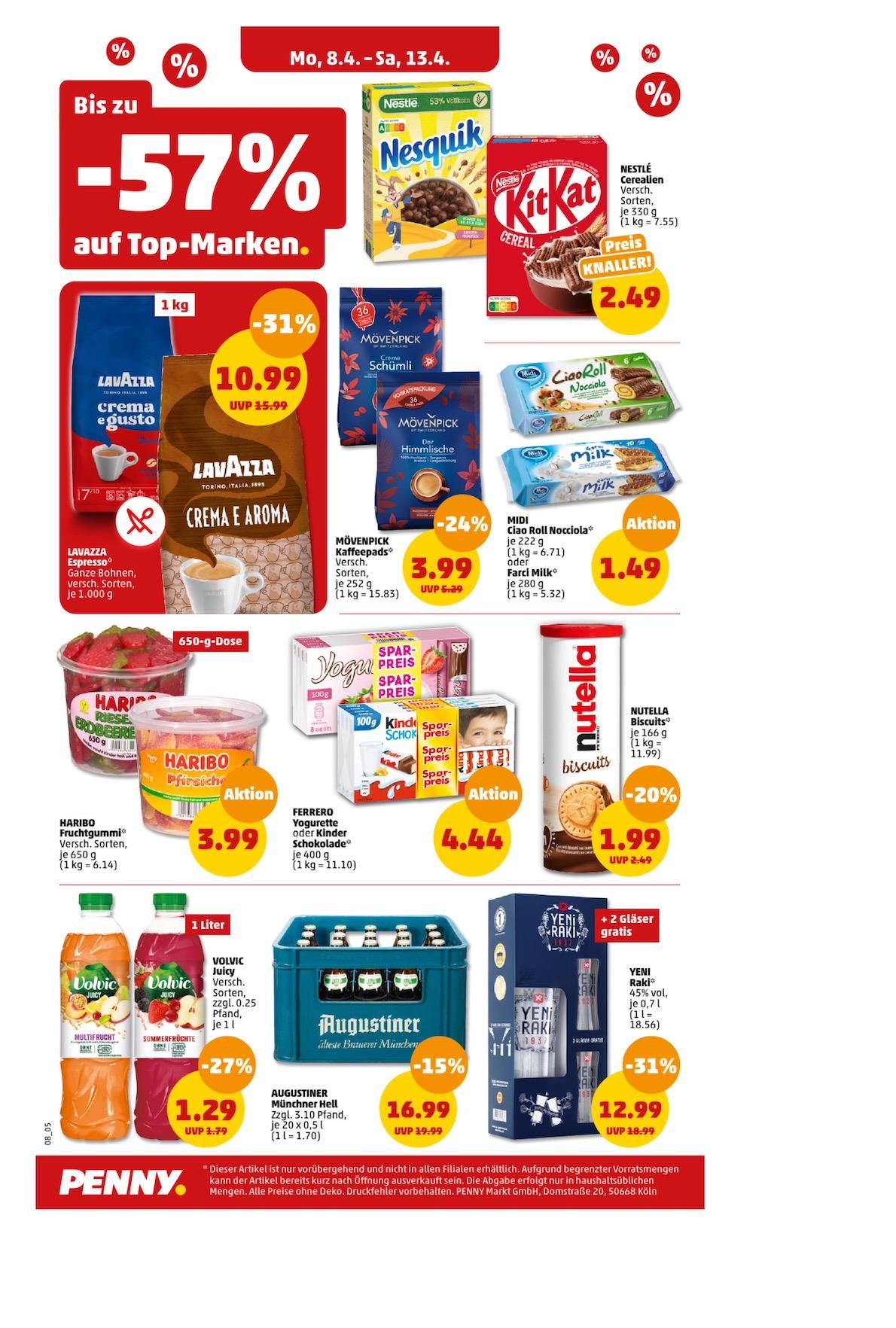Penny Aktueller Prospekt ab Montag Seite 8