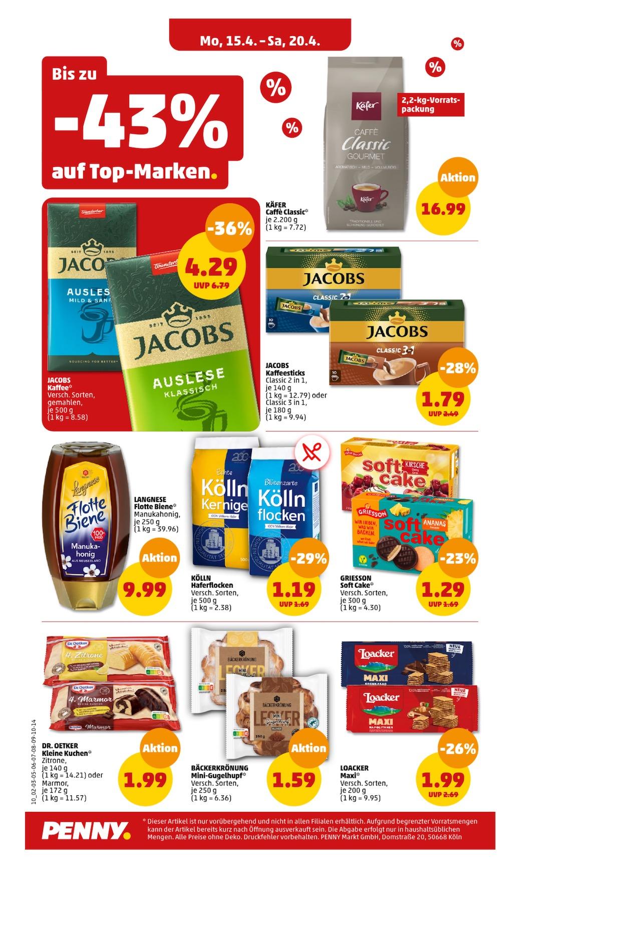 Penny Aktueller Prospekt ab Montag Seite 10