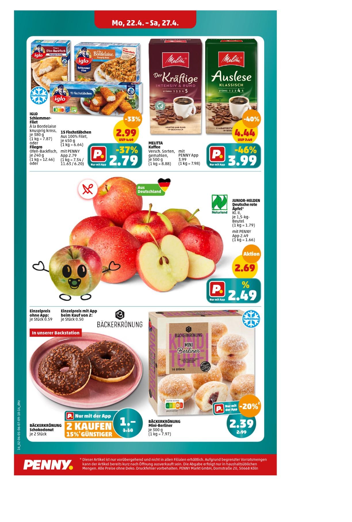 Penny Aktueller Prospekt ab Montag Seite 14