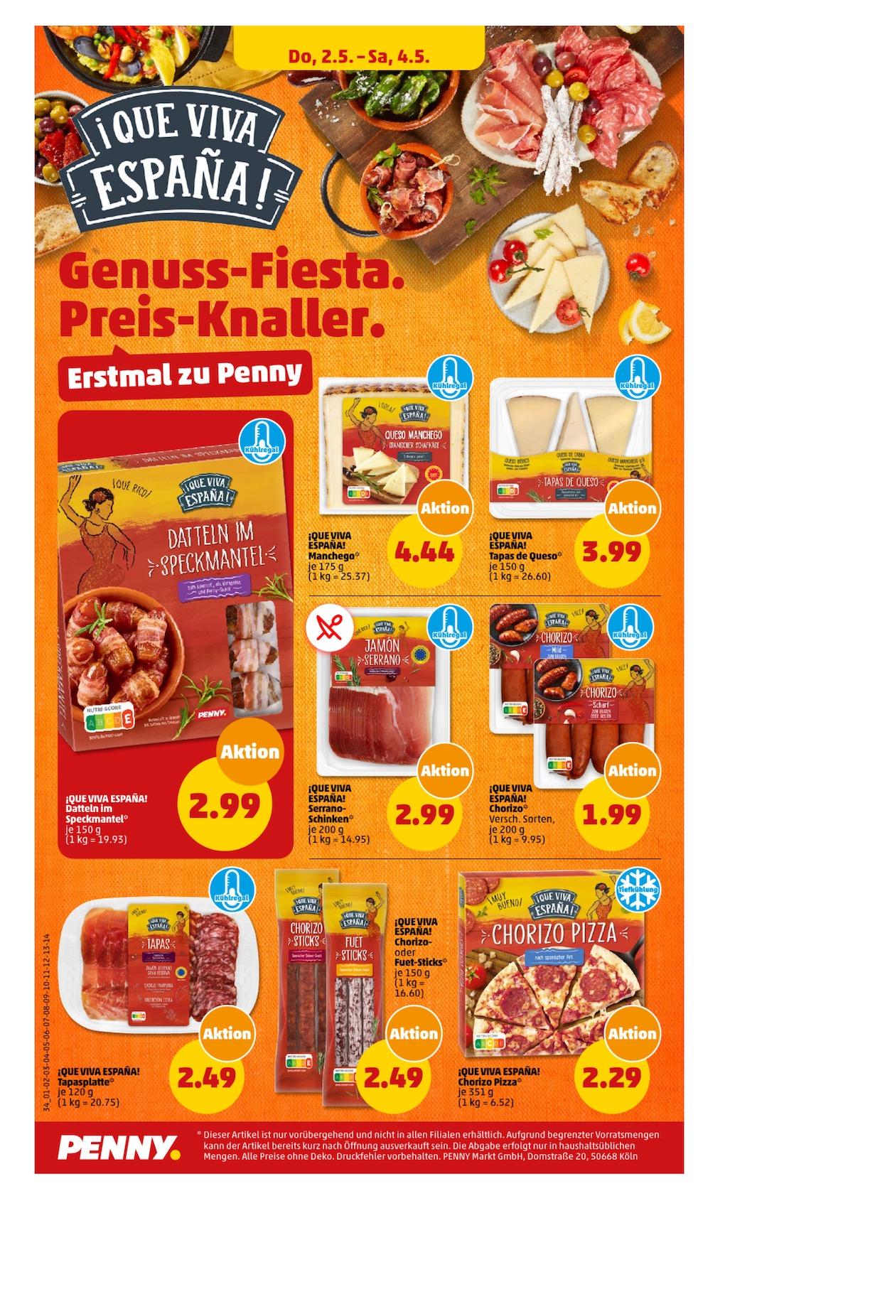 Penny Aktueller Prospekt ab Montag Seite 34