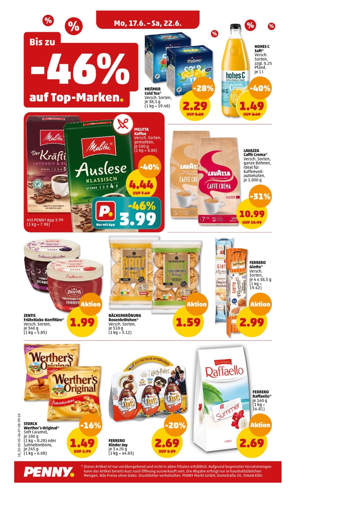 Penny Aktueller Prospekt ab Montag Seite 20