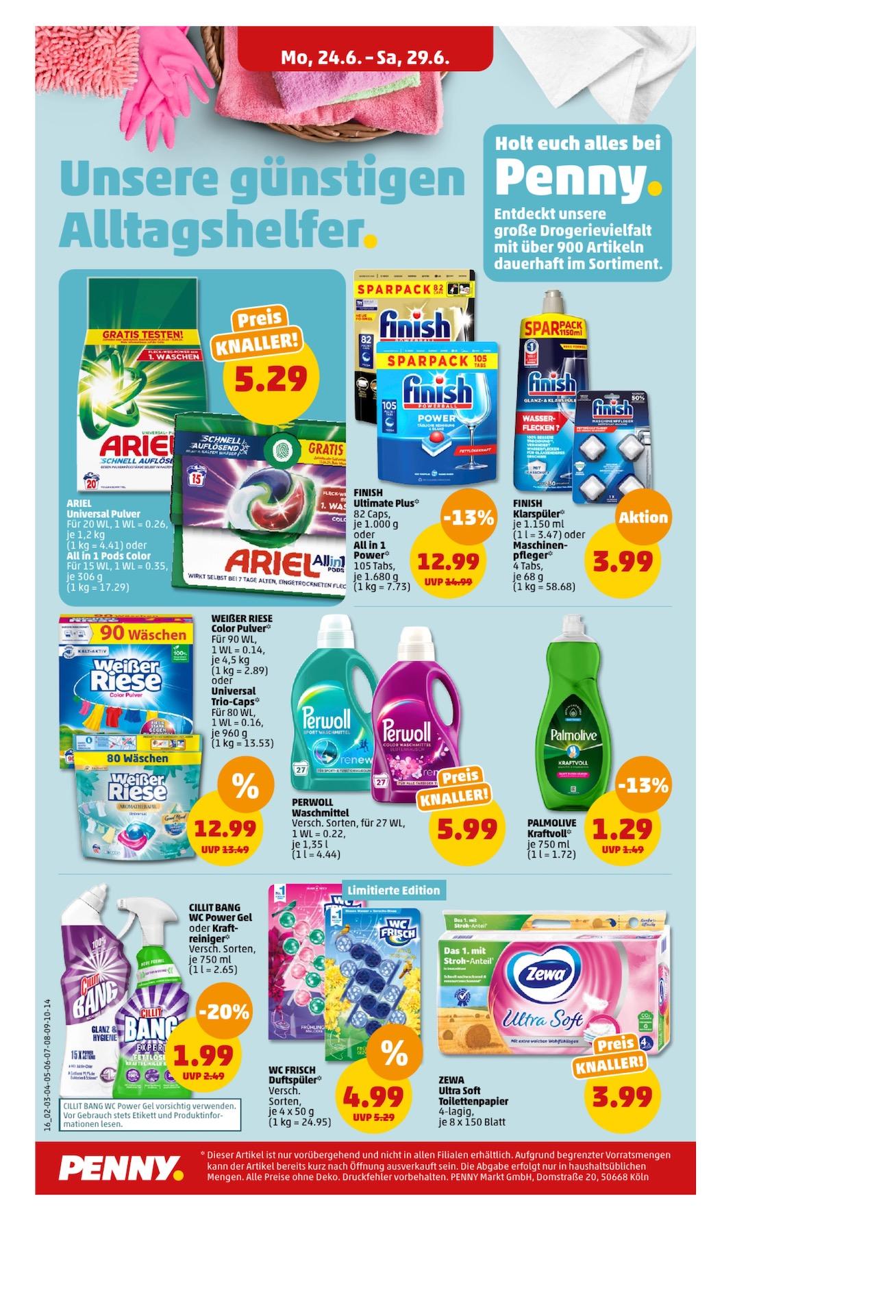 Penny Aktueller Prospekt ab Montag Seite 16