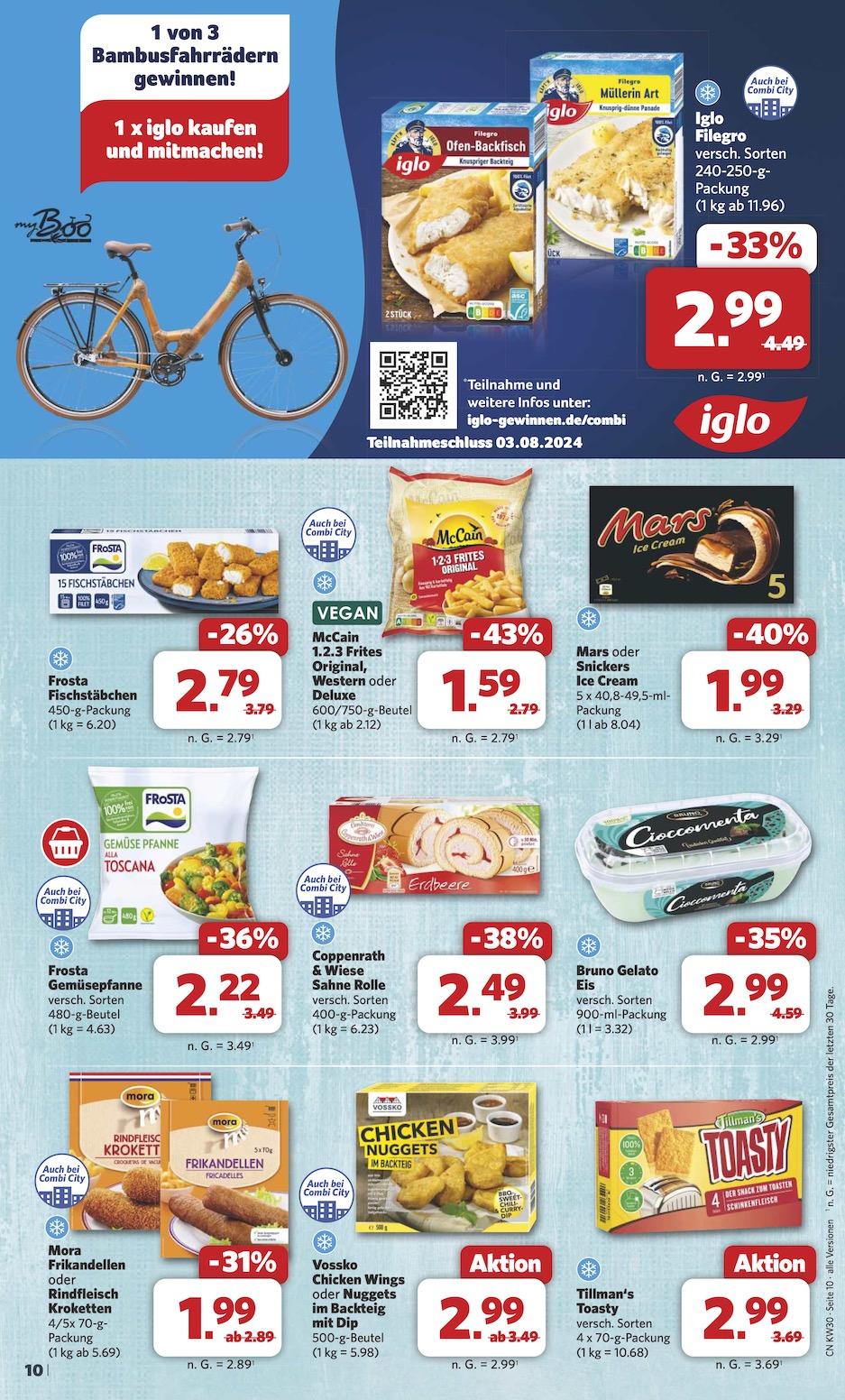 Combi Aktueller Prospekt ab Montag Seite 10