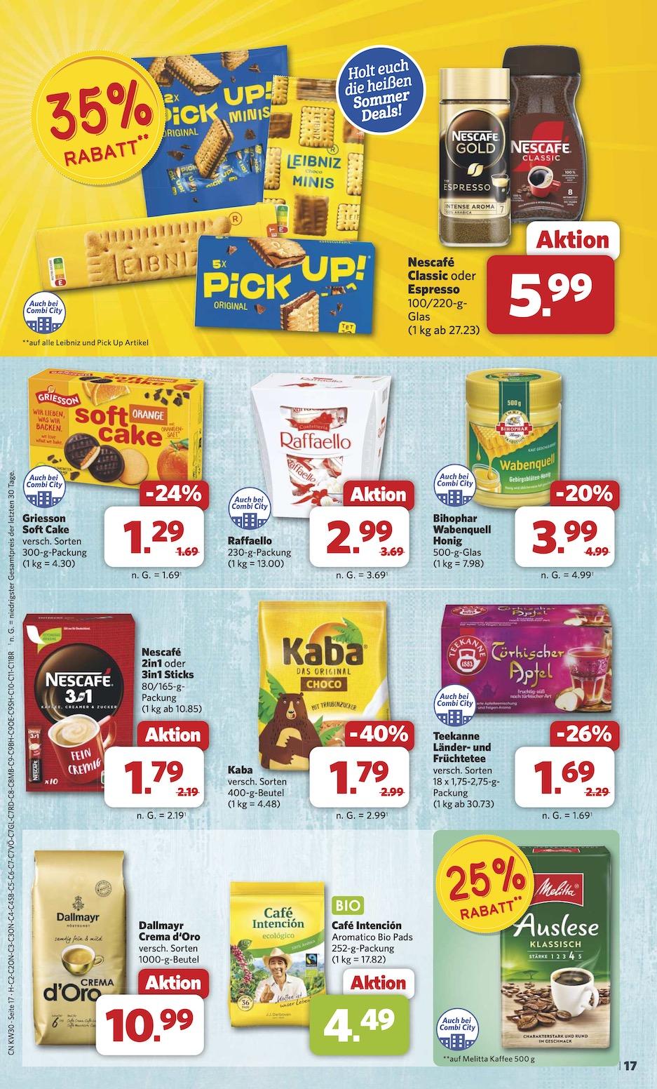 Combi Aktueller Prospekt ab Montag Seite 17