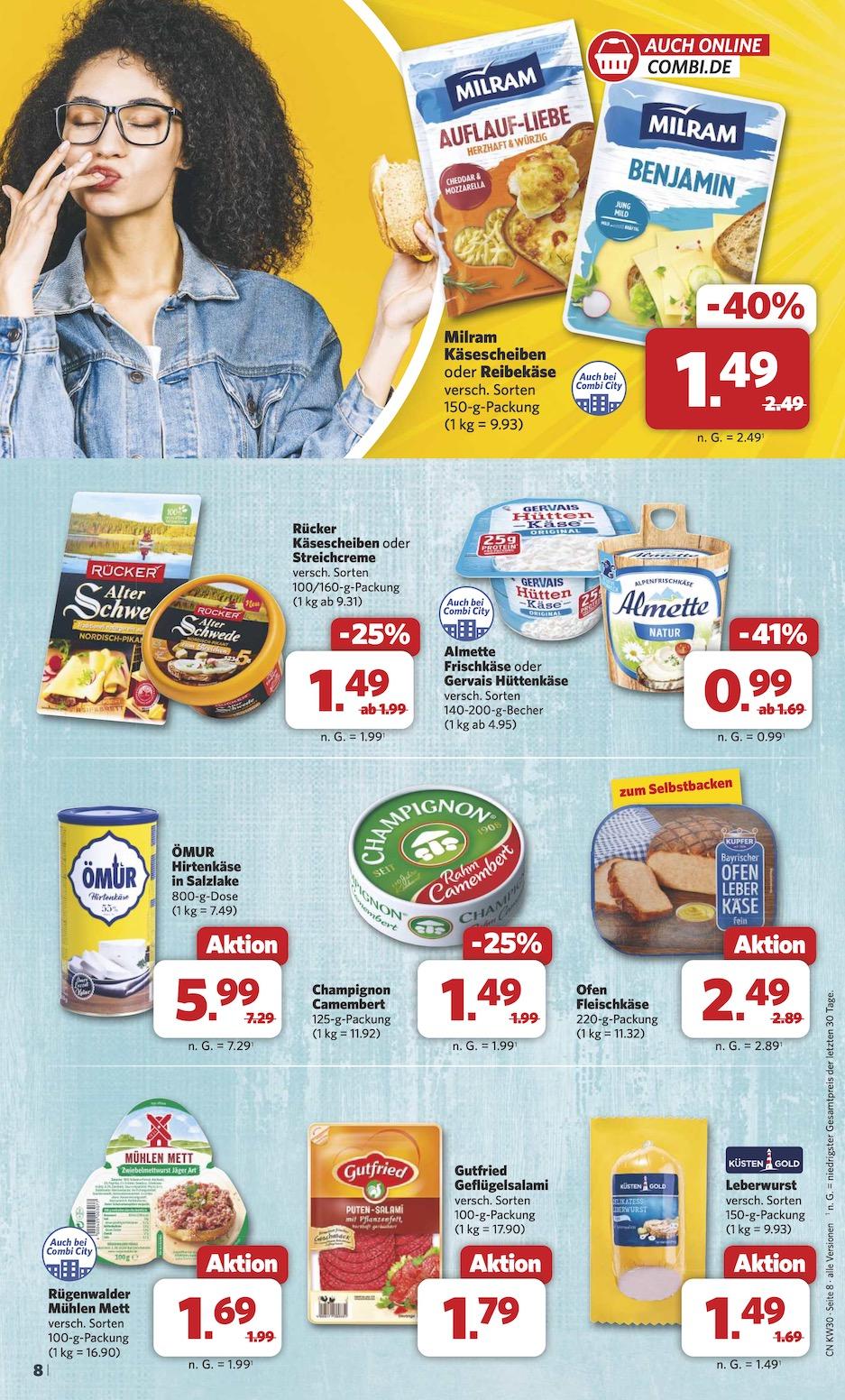 Combi Aktueller Prospekt ab Montag Seite 8