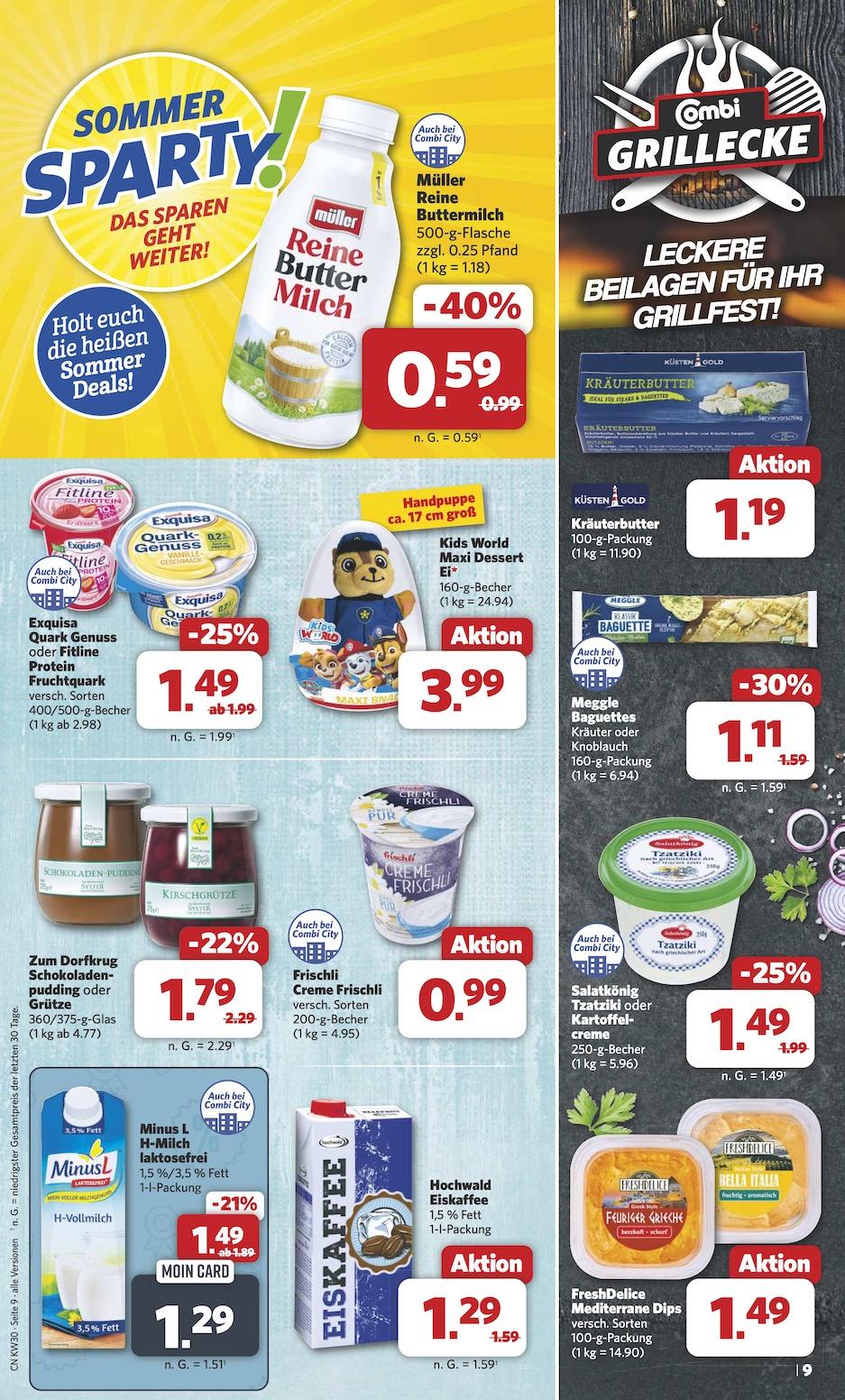 Combi Aktueller Prospekt ab Montag Seite 9