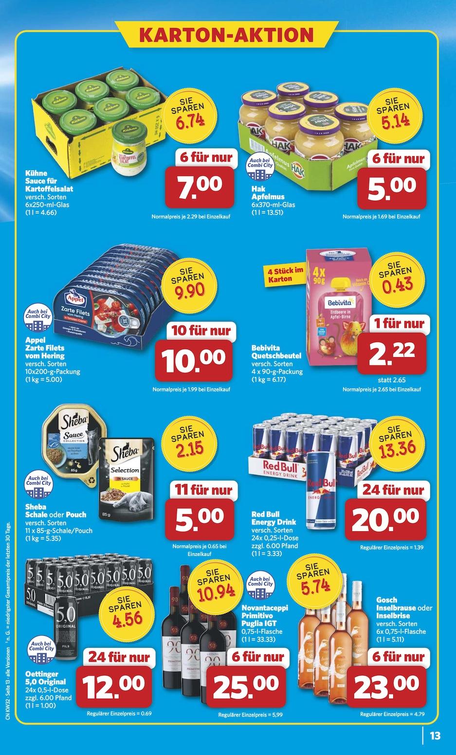 Combi Aktueller Prospekt ab Montag Seite 16