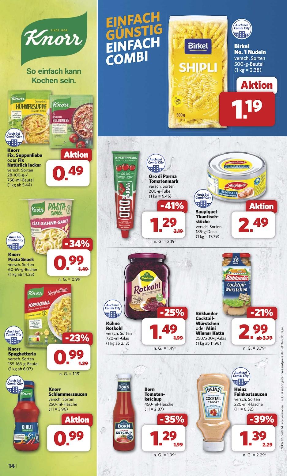 Combi Aktueller Prospekt ab Montag Seite 17