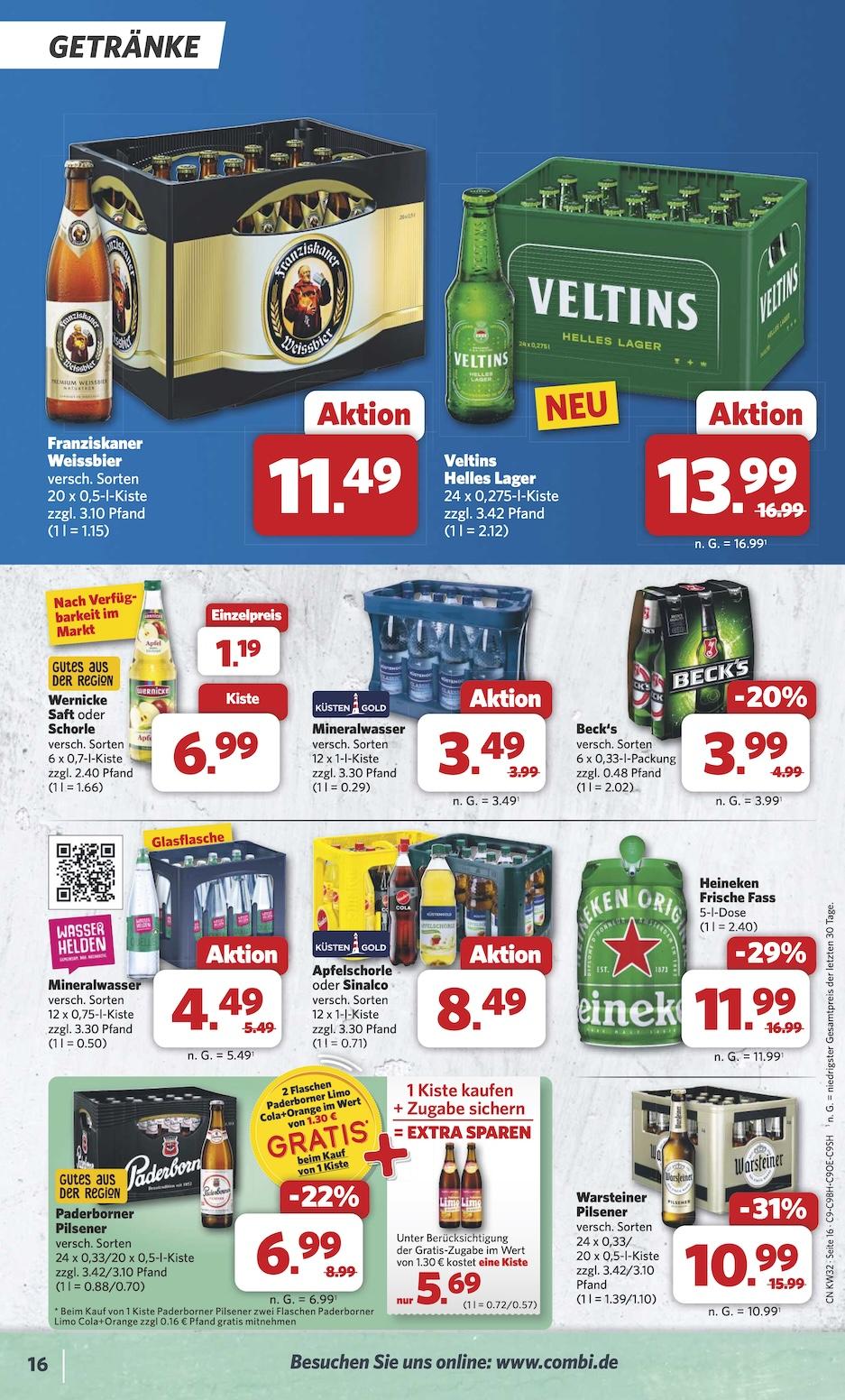 Combi Aktueller Prospekt ab Montag Seite 19