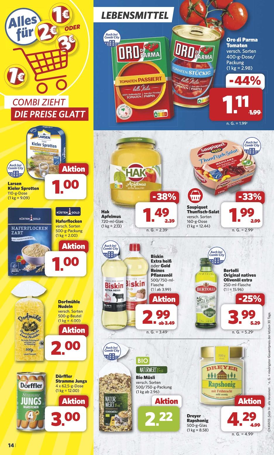 Combi Aktueller Prospekt ab Montag Seite 16