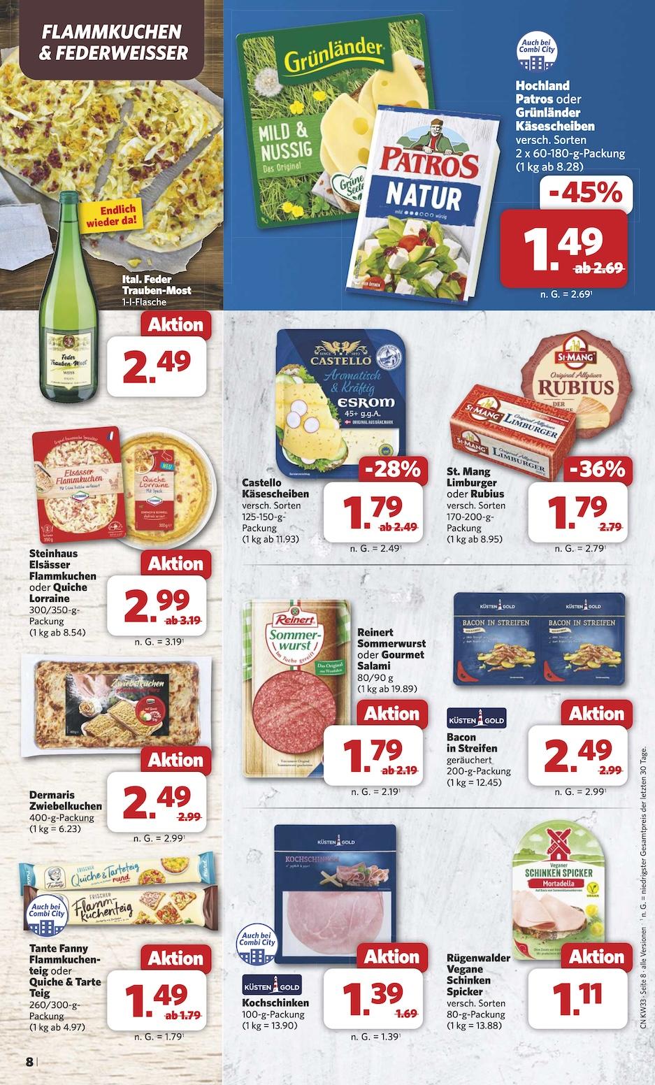 Combi Aktueller Prospekt ab Montag Seite 8