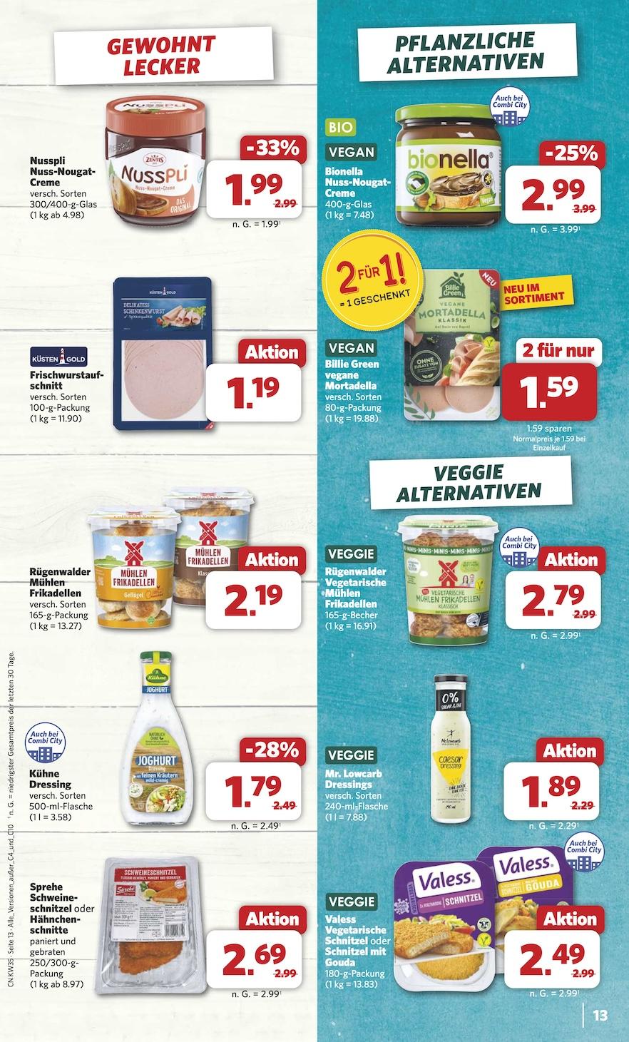 Combi Aktueller Prospekt ab Montag Seite 13