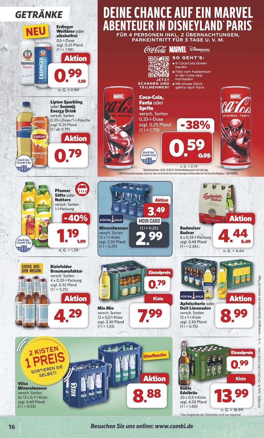 Combi Aktueller Prospekt ab Montag Seite 16