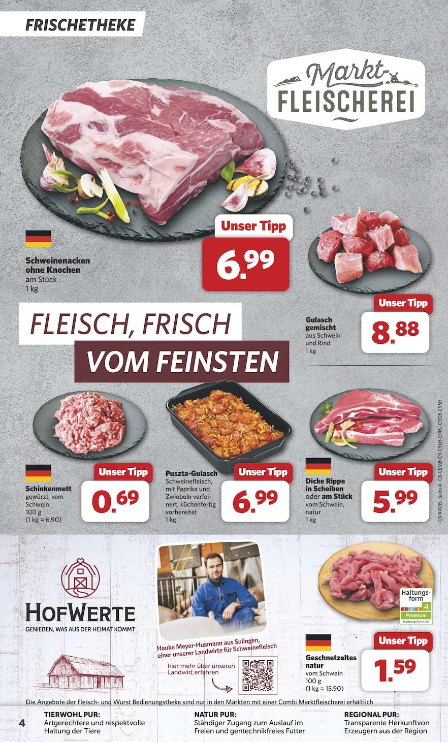 Combi Aktueller Prospekt ab Montag Seite 4