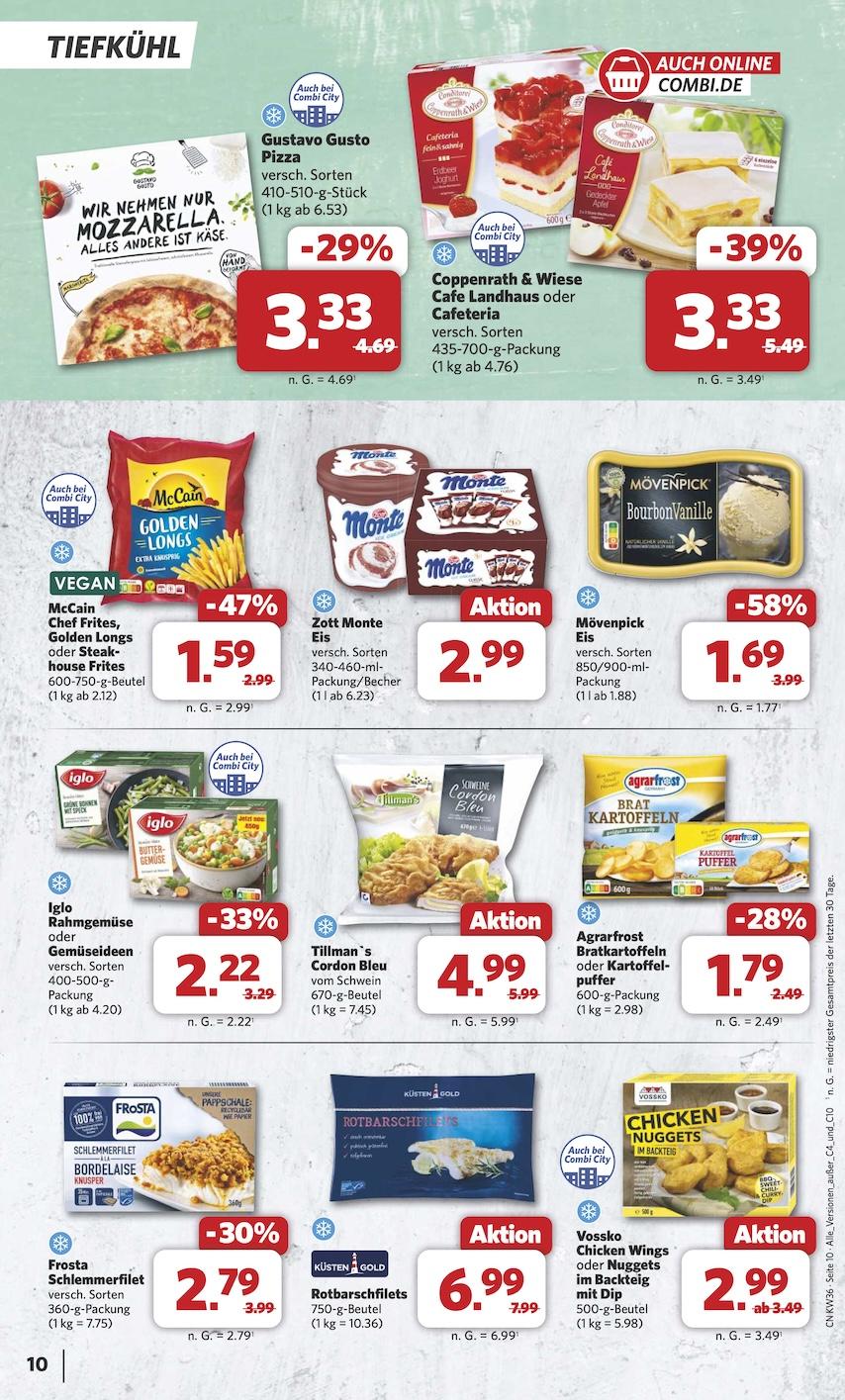 Combi Aktueller Prospekt ab Montag Seite 10