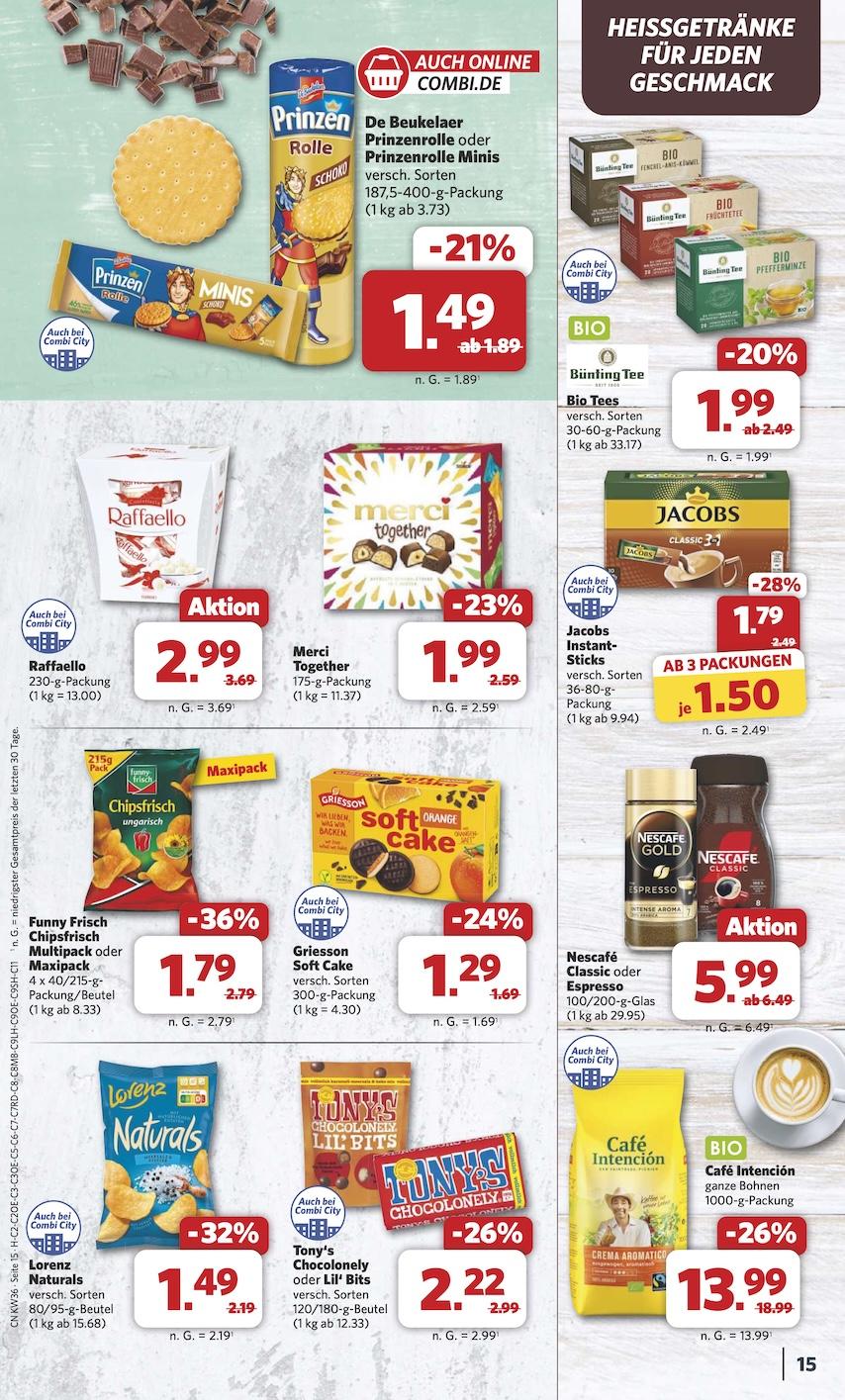 Combi Aktueller Prospekt ab Montag Seite 15