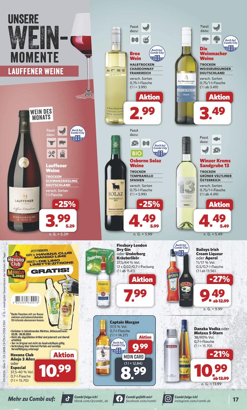Combi Aktueller Prospekt ab Montag Seite 17