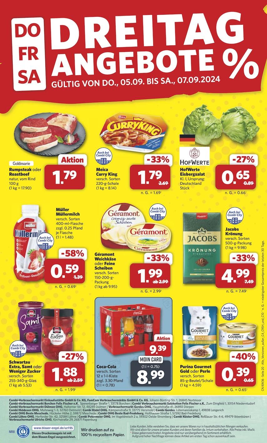 Combi Aktueller Prospekt ab Montag Seite 20
