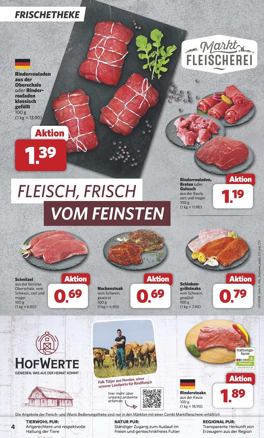 Combi Aktueller Prospekt ab Montag Seite 4