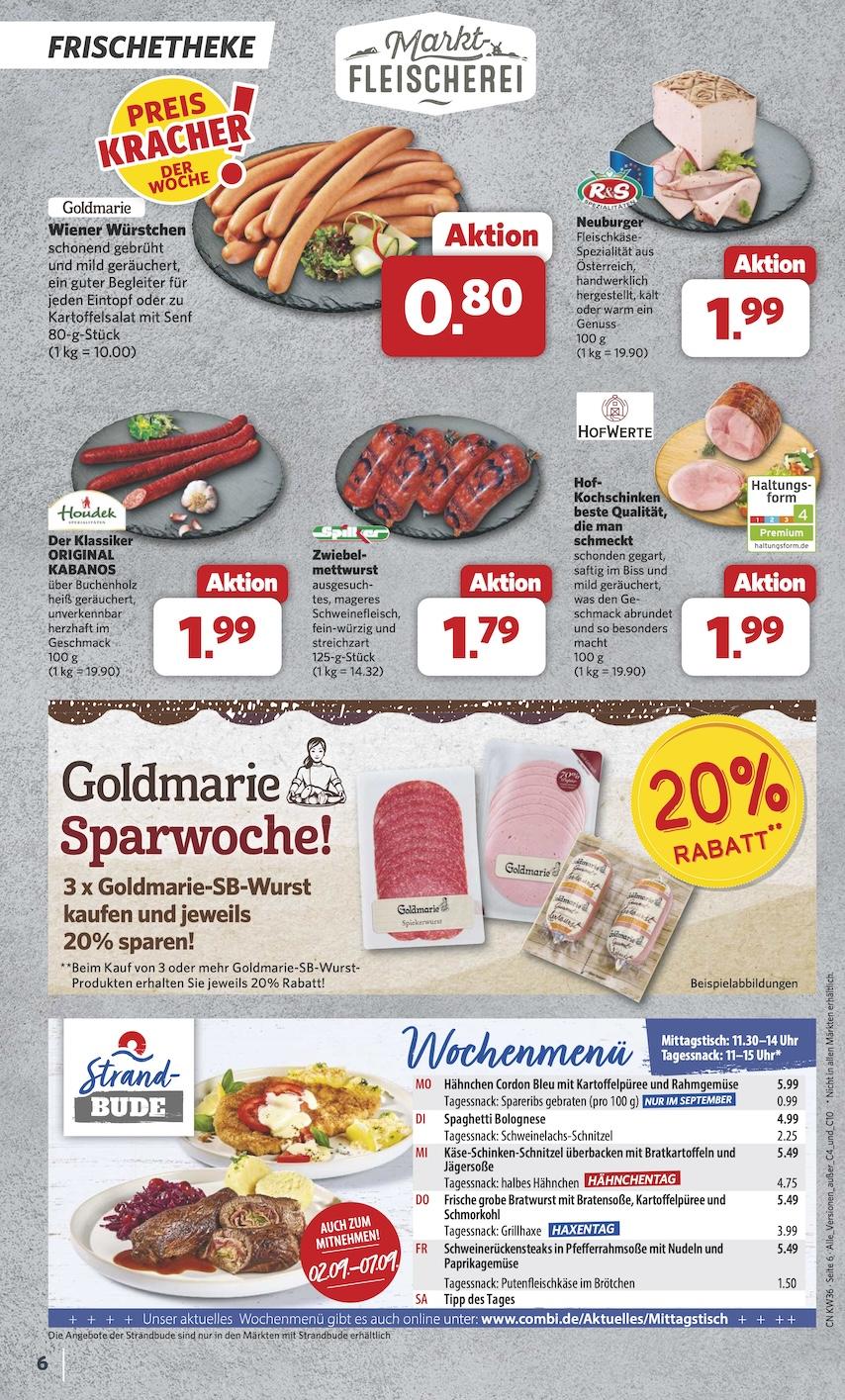 Combi Aktueller Prospekt ab Montag Seite 6