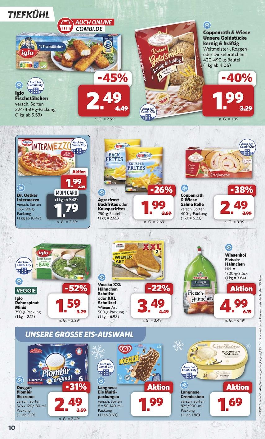 Combi Aktueller Prospekt ab Montag Seite 10