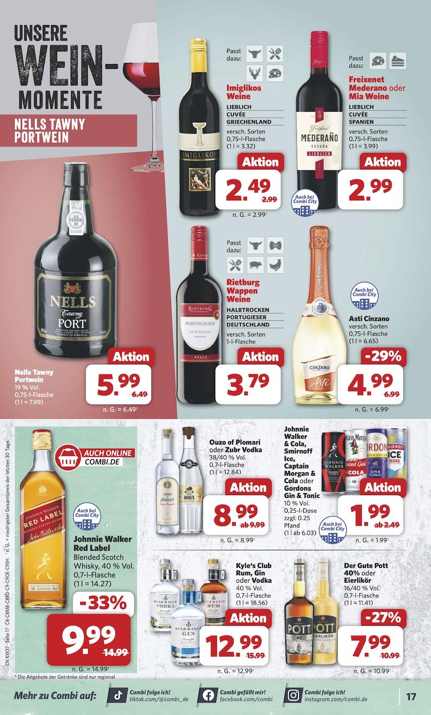 Combi Aktueller Prospekt ab Montag Seite 17