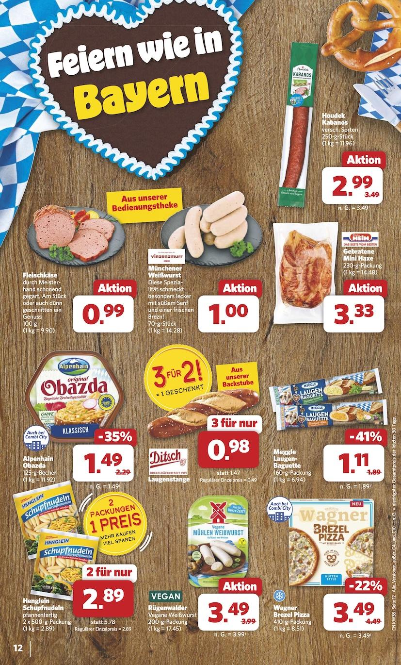 Combi Aktueller Prospekt ab Montag Seite 12