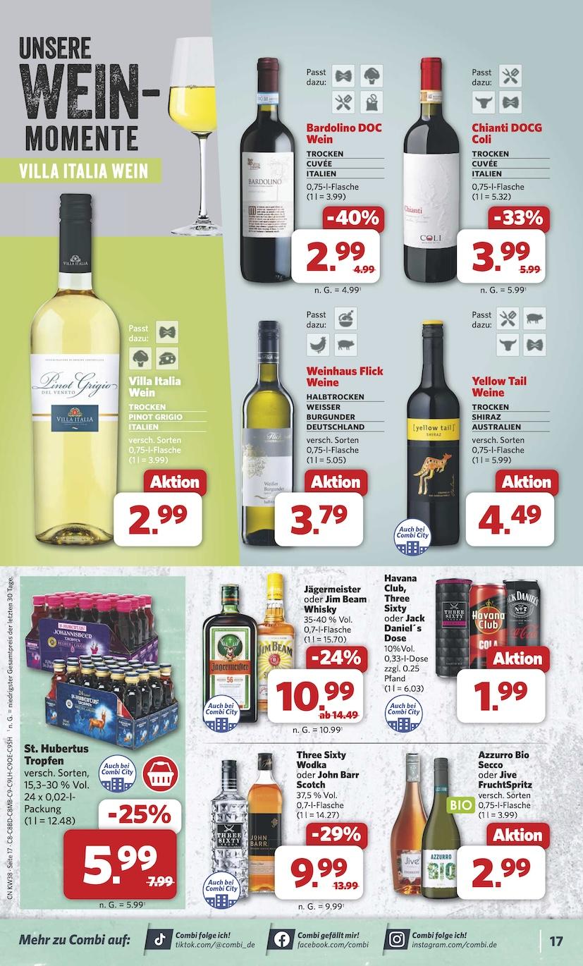 Combi Aktueller Prospekt ab Montag Seite 17