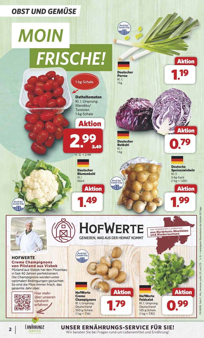 Combi Aktueller Prospekt ab Montag Seite 2