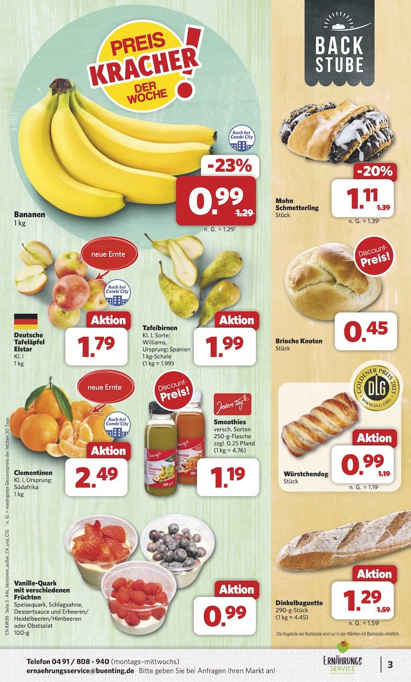 Combi Aktueller Prospekt ab Montag Seite 3
