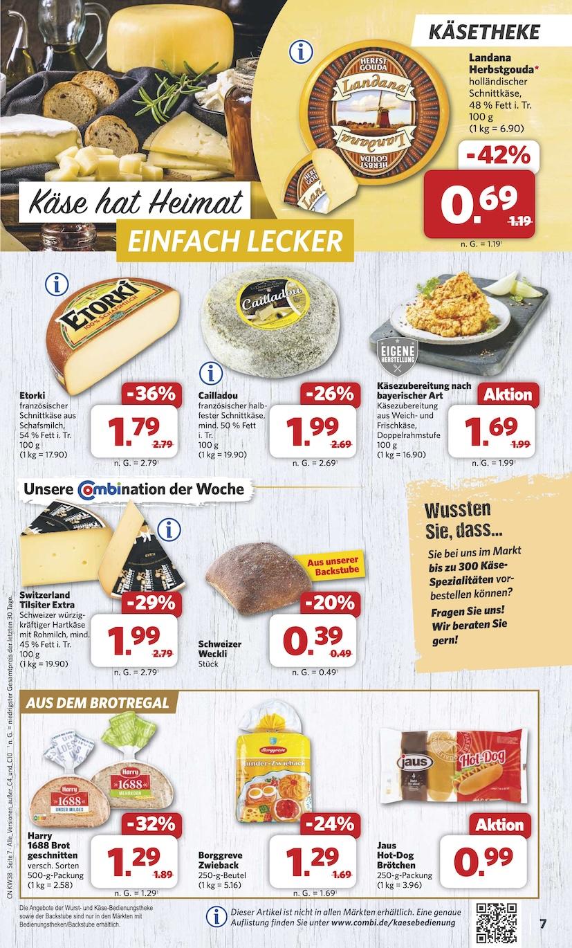 Combi Aktueller Prospekt ab Montag Seite 7