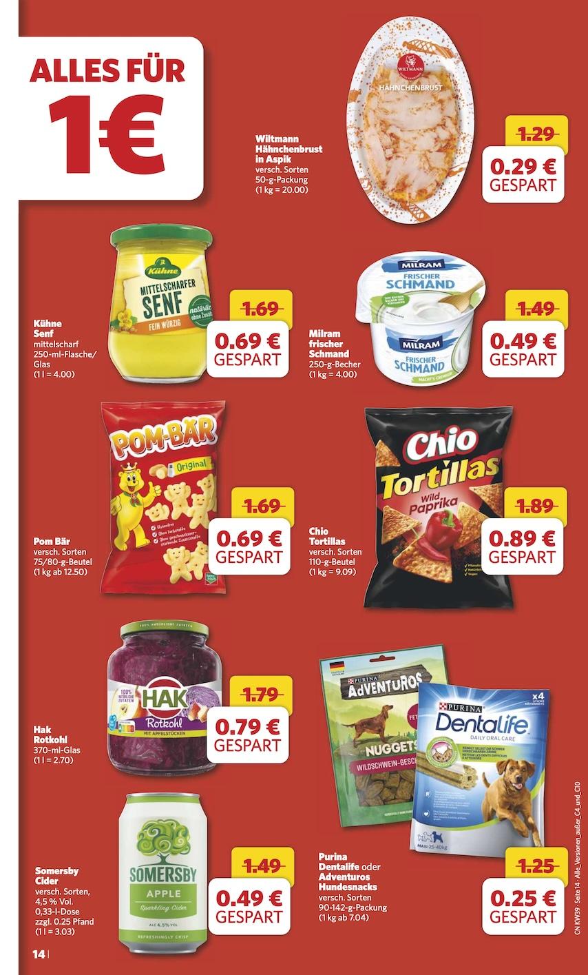 Combi Aktueller Prospekt ab Montag Seite 14